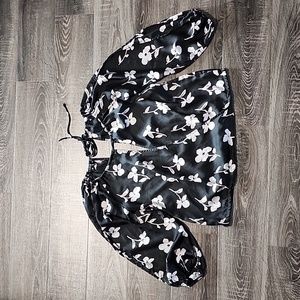 🌴 Glam keyhole flowy Blouse 🌴